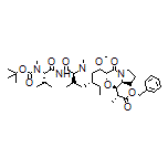 N-Boc-N-methyl-L-valyl-N-[(3R,4S,5S)-1-[(2S)-2-[(1R,2R)-3-(benzyloxy)-1-methoxy-2-methyl-3-oxopropyl]-1-pyrrolidinyl]-3-methoxy-5-methyl-1-oxo-4-heptyl]-N-methyl-L-valinamide