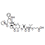 N-(3-Carboxypropyl)-N-methyl-L-valyl-N-[(3R,4S,5S)-1-[(2S)-2-[(1R,2R)-3-[[(2S)-3-(3-indolyl)-1-(1,2-oxazinan-2-yl)-1-oxo-2-propyl]amino]-1-methoxy-2-methyl-3-oxopropyl]-1-pyrrolidinyl]-3-methoxy-5-methyl-1-oxo-4-heptyl]-N-methyl-L-valinamide