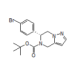 (R)-5-Boc-6-(4-bromophenyl)-4,5,6,7-tetrahydropyrazolo[1,5-a]pyrazine