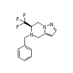 (R)-5-Benzyl-6-(trifluoromethyl)-4,5,6,7-tetrahydropyrazolo[1,5-a]pyrazine