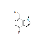 4-Fluoro-1-methyl-1H-indole-7-carbaldehyde