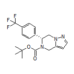 (R)-5-Boc-6-[4-(trifluoromethyl)phenyl]-4,5,6,7-tetrahydropyrazolo[1,5-a]pyrazine