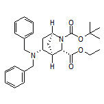 Ethyl (1S,3S,4R,5R)-2-Boc-5-(dibenzylamino)-2-azabicyclo[2.2.1]heptane-3-carboxylate
