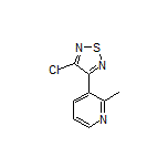 3-Chloro-4-(2-methyl-3-pyridyl)-1,2,5-thiadiazole