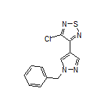 3-(1-Benzyl-1H-pyrazol-4-yl)-4-chloro-1,2,5-thiadiazole