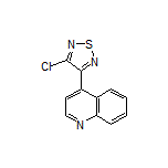 3-Chloro-4-(quinolin-4-yl)-1,2,5-thiadiazole