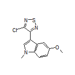 3-Chloro-4-(5-methoxy-1-methyl-1H-indol-3-yl)-1,2,5-thiadiazole