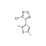 3-Chloro-4-(2,5-dimethylthiophen-3-yl)-1,2,5-thiadiazole