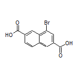 4-Bromonaphthalene-2,6-dicarboxylic Acid