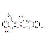 N,N-Bis[2-(2-amino-5-methylphenoxy)ethyl]-2-(2-methoxyethoxy)aniline