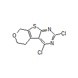 2,4-Dichloro-6,8-dihydro-5H-pyrano[4’,3’:4,5]thieno[2,3-d]pyrimidine