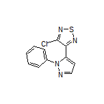 3-Chloro-4-(1-phenyl-1H-pyrazol-5-yl)-1,2,5-thiadiazole