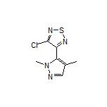 3-Chloro-4-(1,4-dimethyl-1H-pyrazol-5-yl)-1,2,5-thiadiazole