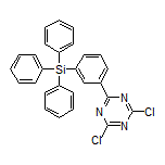 2,4-Dichloro-6-[3-(triphenylsilyl)phenyl]-1,3,5-triazine
