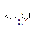 1-Boc-1-(but-3-yn-1-yl)hydrazine