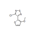 3-Chloro-4-(3-methoxyfuran-2-yl)-1,2,5-thiadiazole