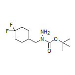 1-Boc-1-[(4,4-difluorocyclohexyl)methyl]hydrazine