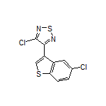 3-Chloro-4-(5-chlorobenzo[b]thiophen-3-yl)-1,2,5-thiadiazole
