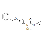 1-Boc-1-[3-(benzyloxy)cyclobutyl]hydrazine