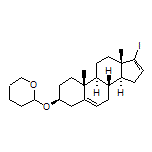 2-[[(3S,8R,9S,10R,13S,14S)-17-Iodo-10,13-dimethyl-2,3,4,7,8,9,10,11,12,13,14,15-dodecahydro-1H-cyclopenta[a]phenanthren-3-yl]oxy]tetrahydro-2H-pyran