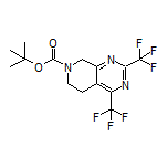 7-Boc-2,4-bis(trifluoromethyl)-5,6,7,8-tetrahydropyrido[3,4-d]pyrimidine