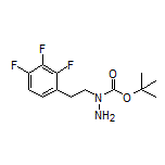 1-Boc-1-(2,3,4-trifluorophenethyl)hydrazine