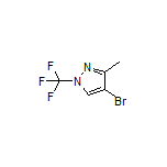 4-Bromo-3-methyl-1-(trifluoromethyl)-1H-pyrazole