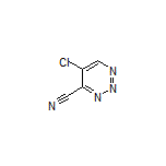 5-Chloro-1,2,3-triazine-4-carbonitrile