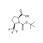 (2S,5R)-1-Boc-5-(trifluoromethyl)pyrrolidine-2-carboxylic Acid