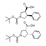 cis-1-Boc-4-phenylpyrrolidine-3-carboxylic Acid