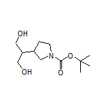 2-(1-Boc-3-pyrrolidinyl)propane-1,3-diol