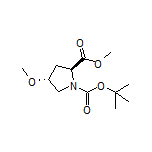 Methyl (2S,4R)-1-Boc-4-methoxypyrrolidine-2-carboxylate