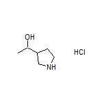 1-(3-Pyrrolidinyl)ethanol Hydrochloride