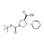 (3S,4R)-1-Boc-4-phenylpyrrolidine-3-carboxylic Acid