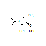 (3S,4S)-1-Isopropyl-4-methoxypyrrolidin-3-amine Dihydrochloride