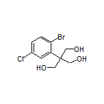 2-(2-Bromo-5-chlorophenyl)-2-(hydroxymethyl)-1,3-propanediol