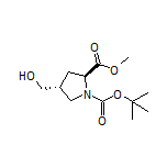 Methyl (2S,4R)-1-Boc-4-(hydroxymethyl)pyrrolidine-2-carboxylate