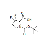 1-Boc-3,3-difluoropyrrolidine-2-carboxylic Acid