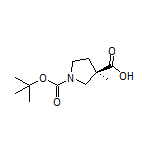 (R)-1-Boc-3-methylpyrrolidine-3-carboxylic Acid