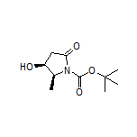 (4S,5S)-1-Boc-4-hydroxy-5-methylpyrrolidin-2-one