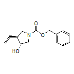(3R,4S)-1-Cbz-3-hydroxy-4-vinylpyrrolidine