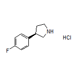 (R)-3-(4-Fluorophenyl)pyrrolidine Hydrochloride