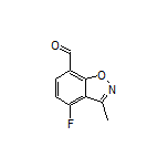 4-Fluoro-3-methylbenzo[d]isoxazole-7-carbaldehyde