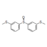 [Sulfinylbis(3,1-phenylene)]bis(methylsulfane)