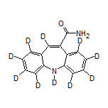 1,2,3,4,5,6,7,8,9,10-Decadeuteriobenzo[b][1]benzazepine-11-carboxamide