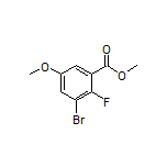 Methyl 3-Bromo-2-fluoro-5-methoxybenzoate