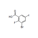 3-Bromo-2-fluoro-5-iodobenzoic Acid