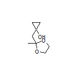 1-[(2-Methyl-1,3-dioxolan-2-yl)methyl]cyclopropanol