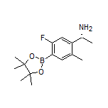 (R)-4-(1-Aminoethyl)-2-fluoro-5-methylphenylboronic Acid Pinacol Ester