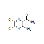 3-Amino-5,6-dichloropyrazine-2-carboxamide